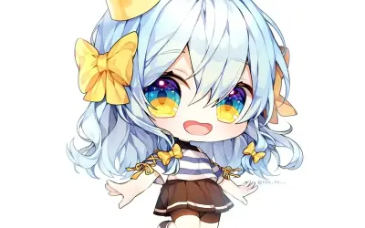 Tuyển chọn hình ảnh cô gái chibi dễ thương đáng yêu