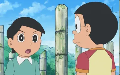 Ảnh Dekisugi và nhân vật khác khiến fan Doraemon thích thú