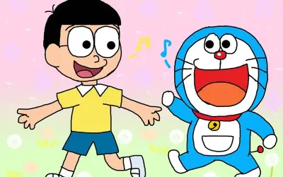 Bộ ảnh Doraemon và Nobita đầy màu sắc và ý nghĩa tình bạn
