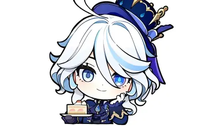 Khám phá ảnh Furina chibi đáng yêu cho fan Genshin Impact