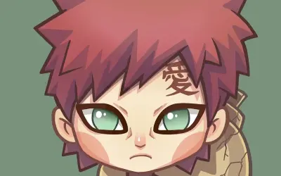 Xem ngay bộ ảnh Gaara chibi cute cực hot trên mạng xã hội