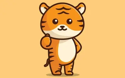 BST ảnh hổ chibi dễ thương, độc đáo và siêu đáng yêu