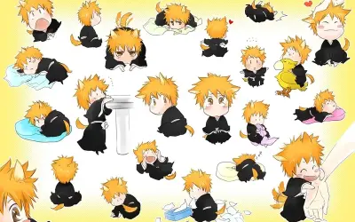 Bộ sưu tập ảnh Ichigo Chibi siêu dễ thương đầy màu sắc