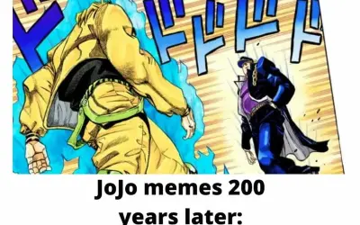 Jojo meme chất lừ với biểu cảm đỉnh cao cực kỳ ấn tượng
