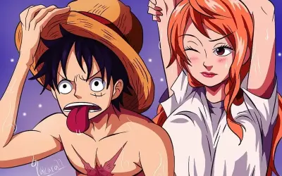 Tuyển chọn ảnh Luffy và Nami cực chất cho fan One Piece