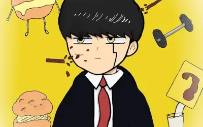 Hình Mashle Chibi cực chất, fan anime không thể bỏ