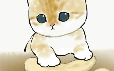 Bộ sưu tập hình ảnh mèo cute chibi dễ thương độc đáo