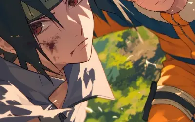Thưởng thức bộ ảnh Naruto và Sasuke với khí chất mạnh mẽ