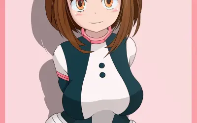 Ảnh Ochako anime My Hero Academia được fan yêu thích