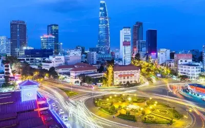 Thưởng thức ảnh phong cảnh đường phố sáng đèn tuyệt đẹp