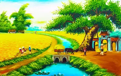 Khám phá cảm xúc xưa cũ qua ảnh phong cảnh quê hương