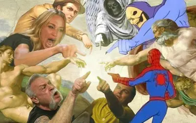 Bộ sưu tập pointing meme hot trend mạng xã hội 2025