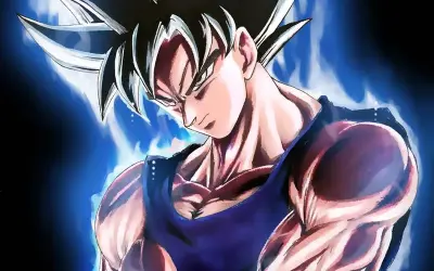 Ngắm nhìn ảnh Son Goku vô cực trong trạng thái mạnh nhất