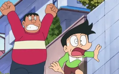 Hình ảnh Suneo và các nhân vật khác gắn liền tuổi thơ