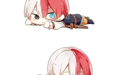 Ngắm nhìn những hình ảnh Todoroki chibi cực dễ thương