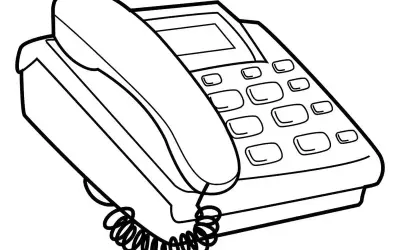 Bé vui học cùng tranh tô màu điện thoại bàn đầy màu sắc