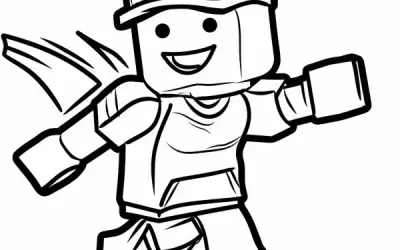 Tranh tô màu Roblox hấp dẫn dành cho fan nhí và người lớn
