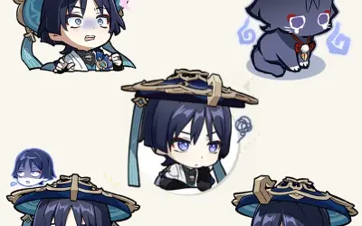 Top ảnh Wanderer chibi đẹp nhất dành cho fan Genshin