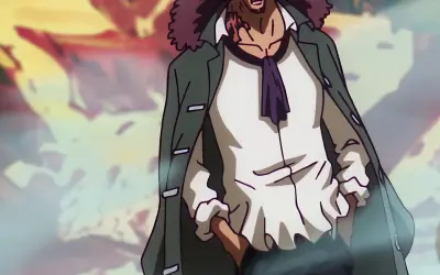 Ảnh Aokiji cực ngầu trong One Piece khiến fan phát sốt