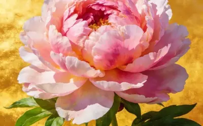 Tải ngay avatar hoa mẫu đơn đẹp chuẩn xu hướng mới