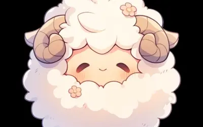 Bộ ảnh chibi cừu siêu dễ thương khiến dân mạng mê mẩn