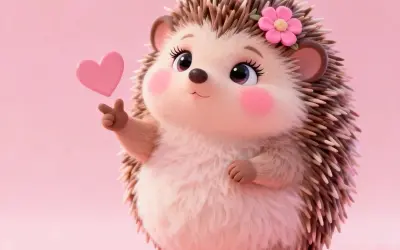 Bộ ảnh chibi nhím đáng yêu khiến ai nhìn cũng mê mẩn