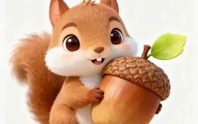 Khám phá bộ sưu tập ảnh chibi sóc cute hot nhất hiện nay