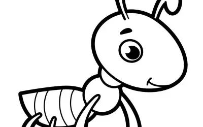 Tải ngay tranh tô màu con kiến đẹp cho bé thỏa sức sáng tạo