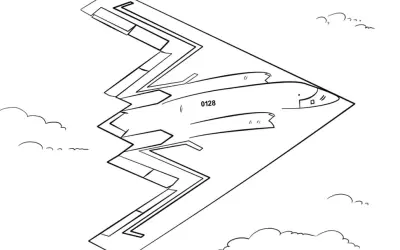 Bộ sưu tập 30+ tranh tô màu máy bay chiến đấu siêu ngầu cho bé yêu