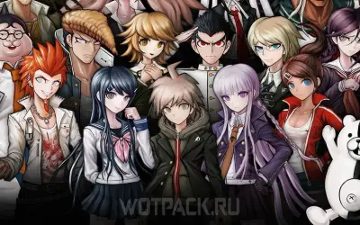 Bộ sưu tập ảnh anime Danganronpa đẹp và hài hước nhất