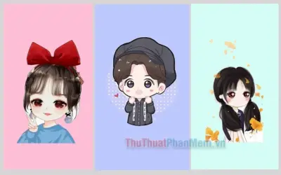 Bộ sưu tập hình ảnh chibi nữ cute tóc ngắn đẹp nhất 2026