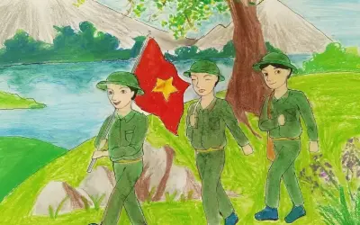 Bộ tranh tô màu chú bộ đội không quân siêu ngầu giúp bé thỏa sức sáng tạo