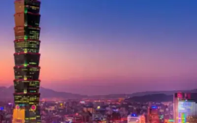 Bức tranh bí ẩn qua những bức ảnh Taipei 101 tuyệt đẹp