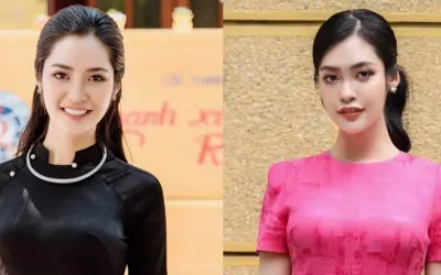 Tổng hợp hình ảnh hoa hậu Nông Thúy Hằng rạng rỡ mới nhất