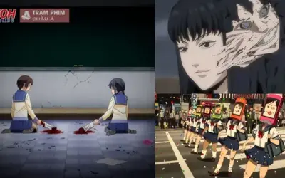 Trọn bộ ảnh anime kinh dị ma mị rùng rợn ám ảnh nhất