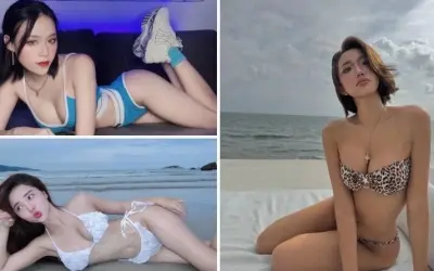 Tuyển tập ảnh gái mặc bikini nhỏ quyến rũ và đầy tự tin