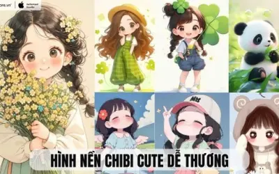 Tuyển tập avatar ảnh bìa cute chibi siêu đáng yêu 2026
