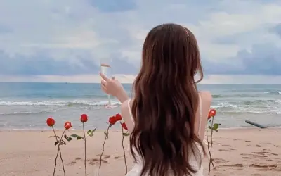 Tải ảnh gái xinh che mặt phong cách đáng yêu dễ thương