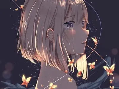 Những ảnh anime buồn ấn tượng khiến trái tim rung động