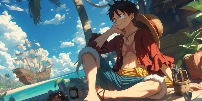 Khám phá bộ sưu tập ảnh anime Luffy ngầu và ấn tượng