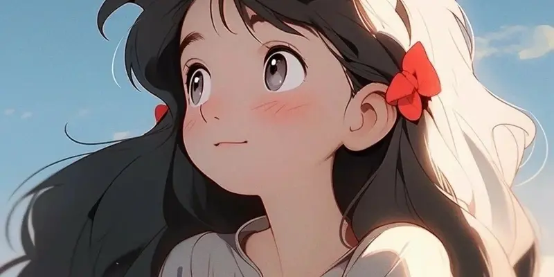 Ảnh anime nữ cute làm avatar và hình nền cực xinh