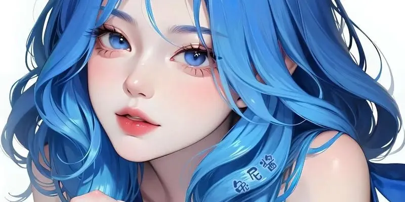 Bộ sưu tập avatar màu xanh dương cute chất lượng full HD