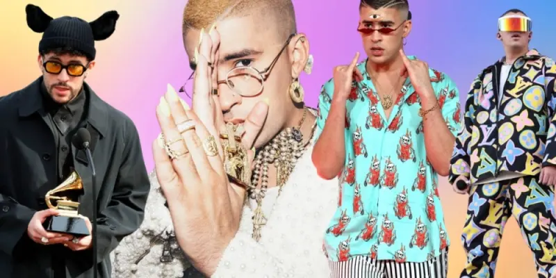 Những bức ảnh Bad Bunny chưa từng công bố gây sốt khán giả