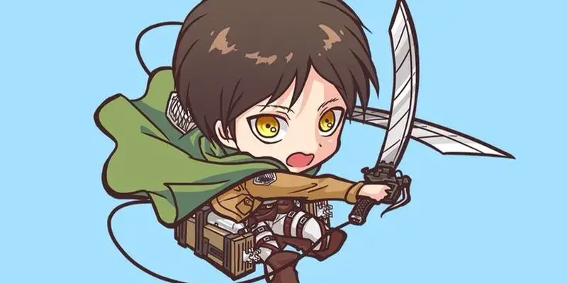 Bộ sưu tập ảnh chibi Eren dễ thương dành cho fan anime