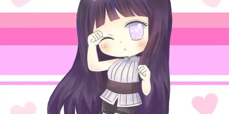 Bộ ảnh chibi Hinata độc đáo, đáng yêu cho các fan Naruto