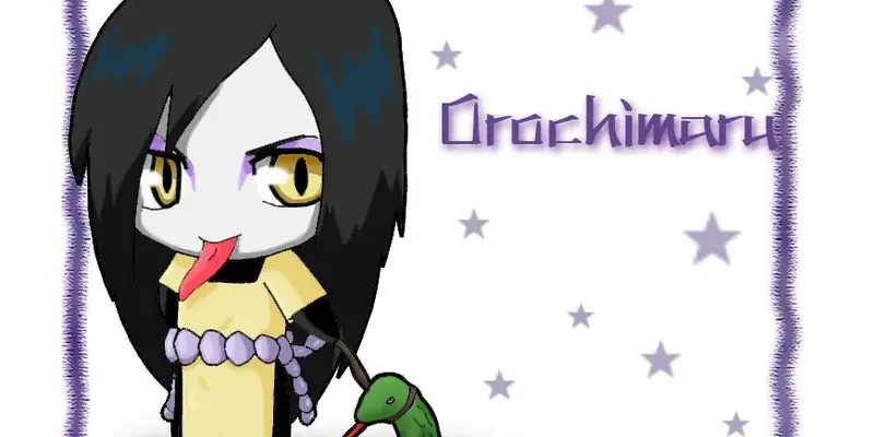 Bộ sưu tập ảnh chibi Orochimaru siêu dễ thương và độc đáo
