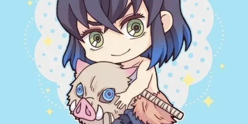 Hình ảnh chibi Inosuke đẹp nhất cho fan anime Kimetsu