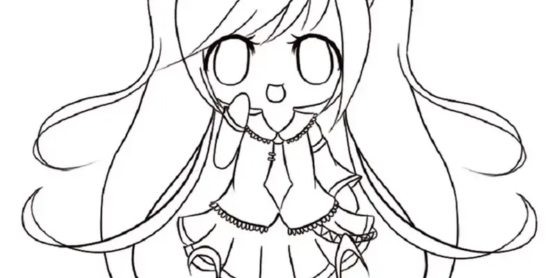 Tranh tô màu anime hấp dẫn tổng hợp hình ảnh đẹp cho bé