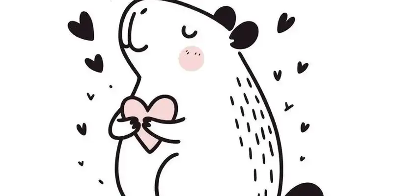 Tranh tô màu capybara mang đến niềm vui sáng tạo cho bé