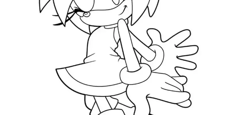 Tranh tô màu Sonic siêu nhanh mang niềm vui cho mọi bé yêu